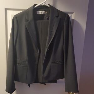 Calvin Klein Women's Charcoal Suit